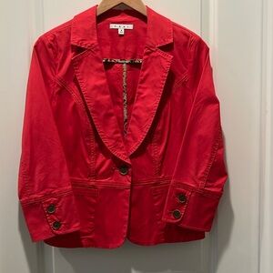 Pink Cabi jacket size 8